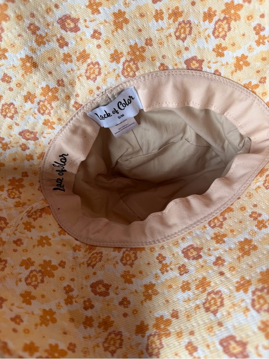 Lack Of Color Cream Yellow Floral Bucket Hat main image 3